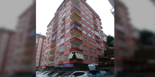 Rize'de 10 katlı bina apar topar tahliye edildi!