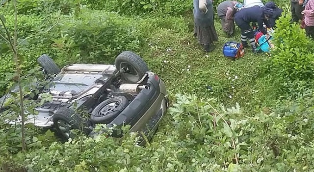 Rize’de trafik kazası: 1 kişi öldü, 4 kişi yaralandı