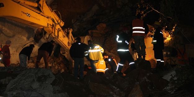 Rize'de tünel inşaatında göçük: 1 ölü, 3 yaralı!