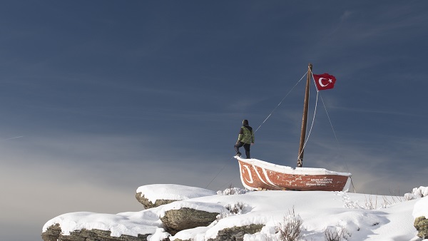 Rize’de unutulmaz kış manzaraları