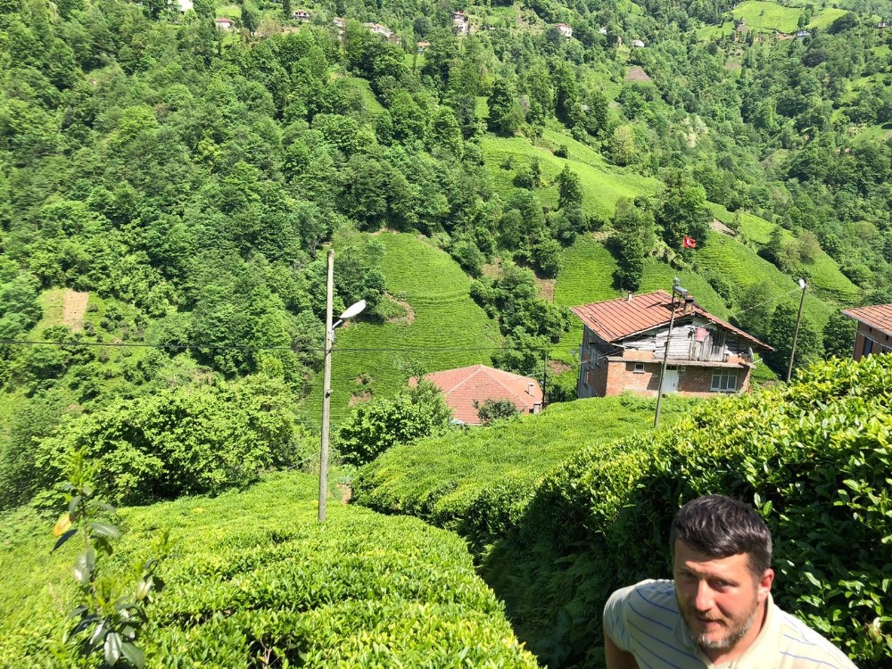 Rize’de yol çilesi 