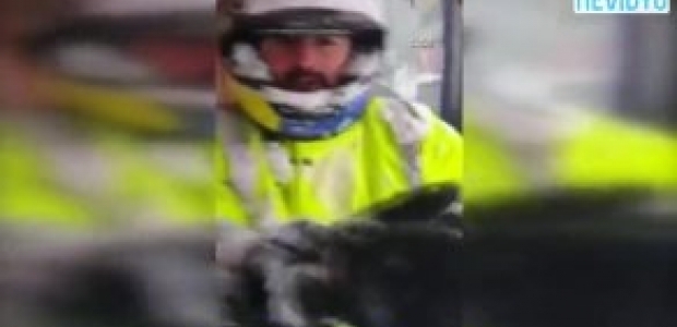 Rizeli kurye sosyal medyayı salladı