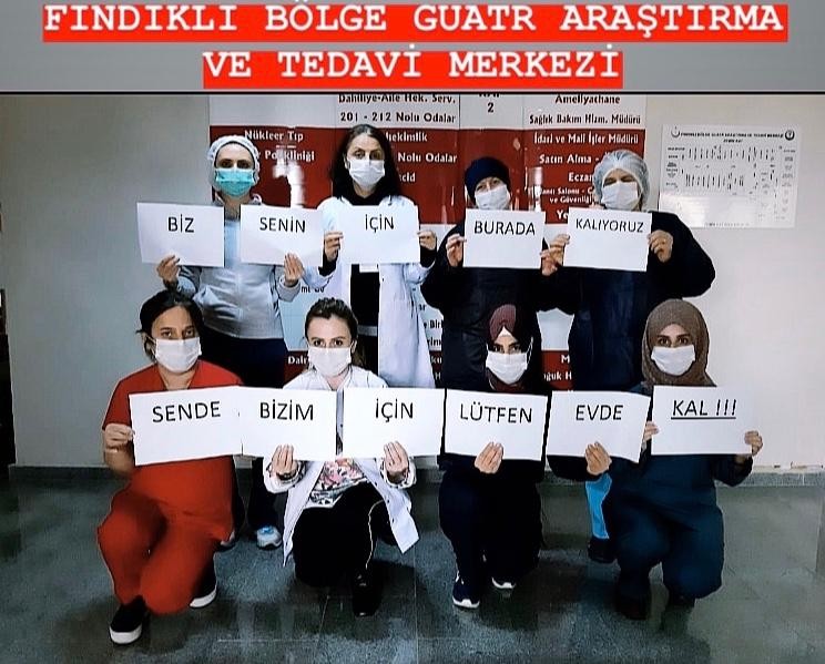 Rizeli sağlıkçılar da 