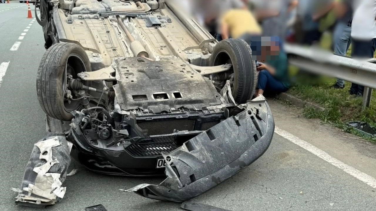 Rize'nin Fındıklı ilçesinde feci kaza