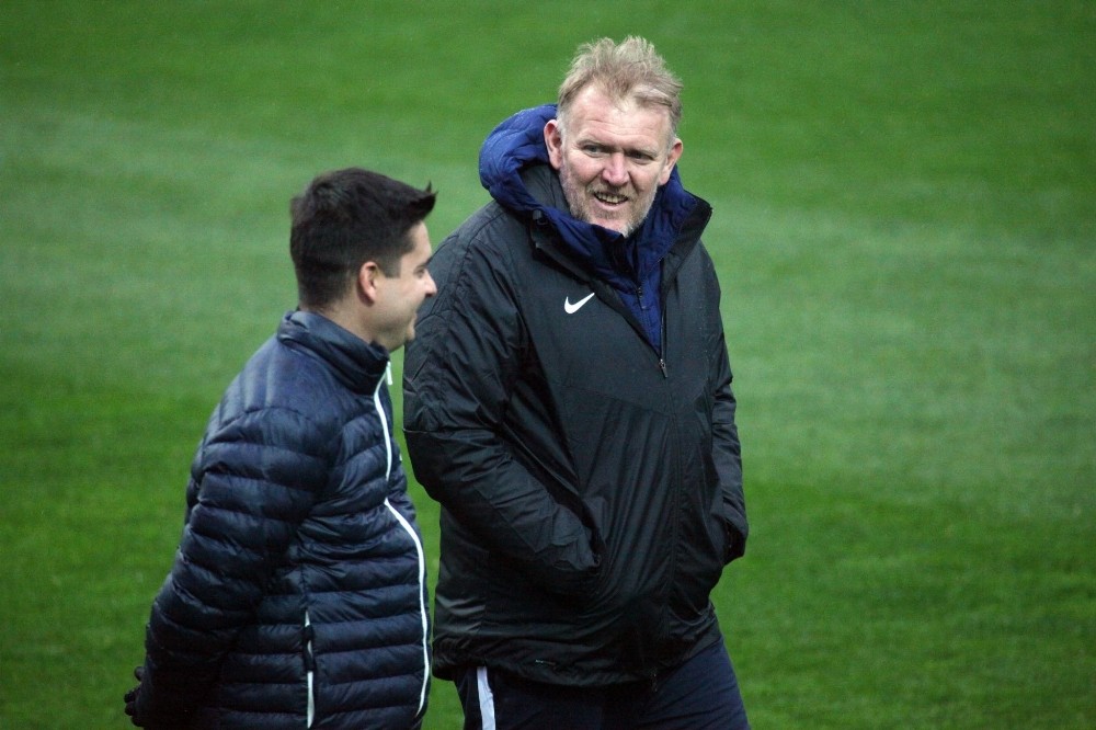 Robert Prosinecki antrenmanda 