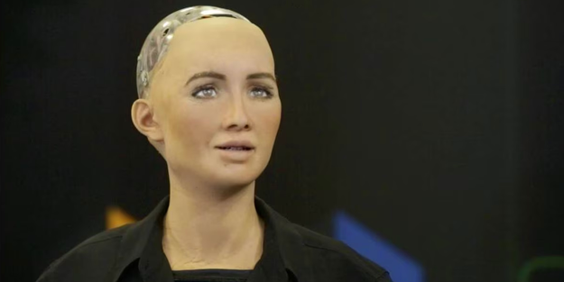 Robot Sophia, Cumhurbaşkanı Erdoğan hayranı çıktı! 'Kendisiyle çalışmak isterim'