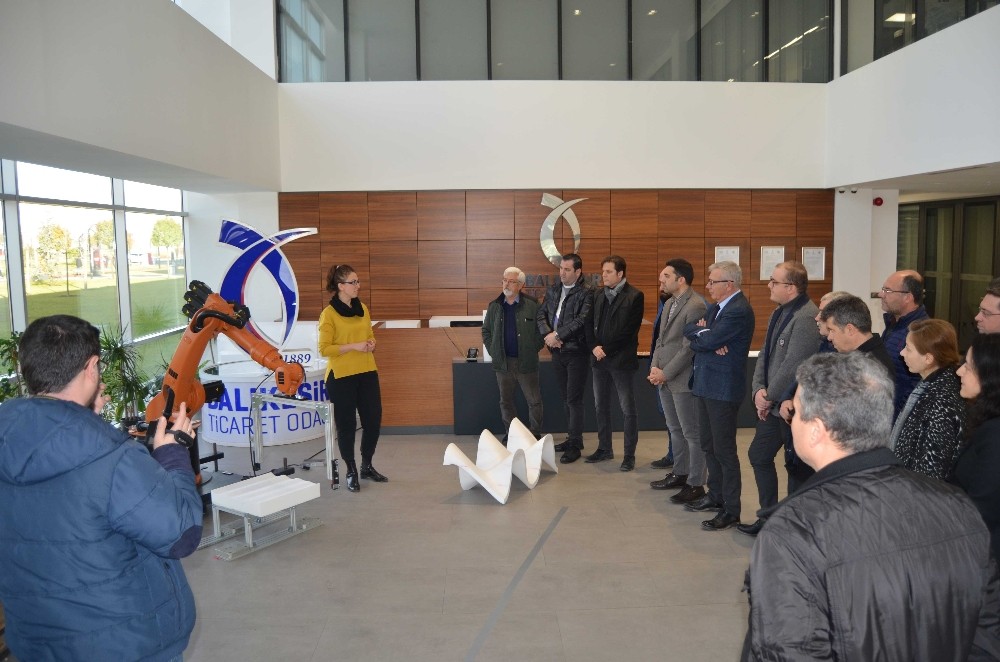 Robotik üretim çalıştayı yapıldı 