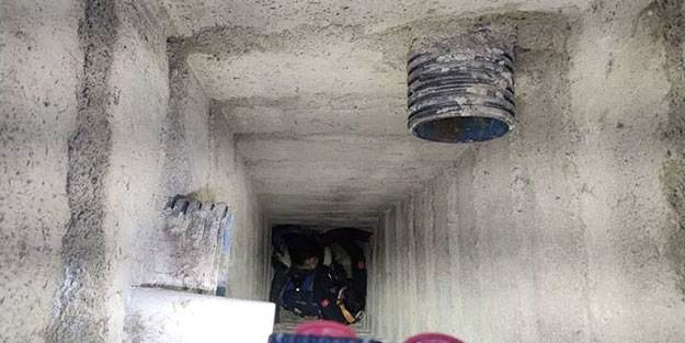Rögar kapağı kırılınca olanlar oldu