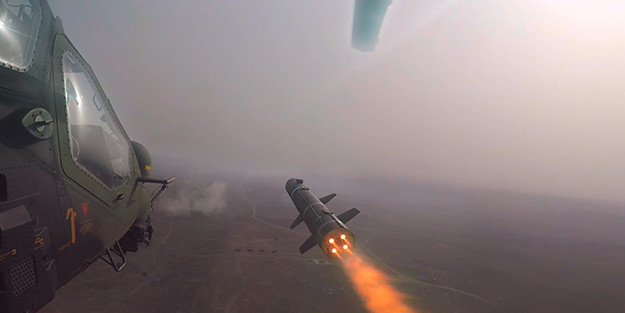 Roketsan'dan heyecanlandıran görüntü! Yerli tanksavar füze göreve hazır