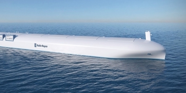 ​Rolls-Royce'tan insansız, akıllı kargo gemisi