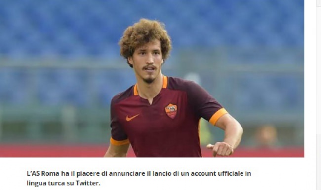 Roma'dan Salih Uçan'a Türkçe Twitter hesabı jesti