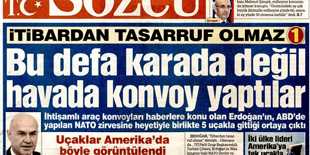 Roma’ya geziye giden Ekrem’e öyle, Türkiye’nin sesi olmaya giden Erdoğan’a böyle