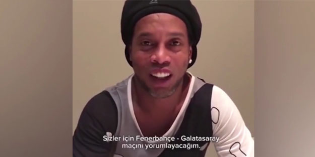 Ronaldinho'dan derbi sonucu tahmini