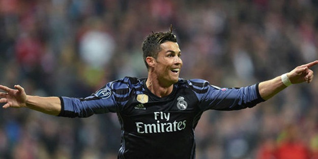 Ronaldo çok mutlu!