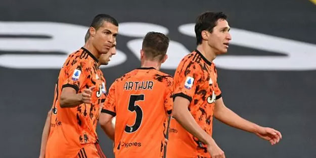 Ronaldo dönünce Juventus moral buldu