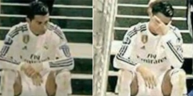 Ronaldo gözyaşlarını tutamadı