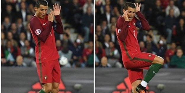 Ronaldo internetin eline düştü!