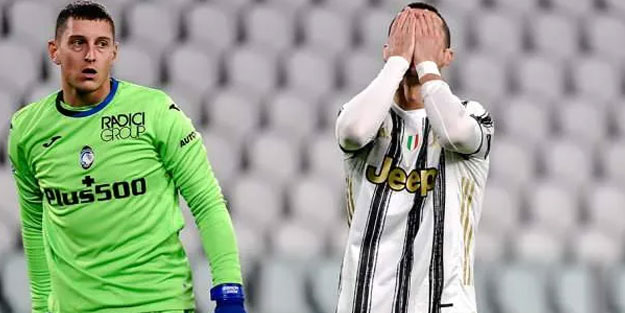 Ronaldo penaltı kaçırdı