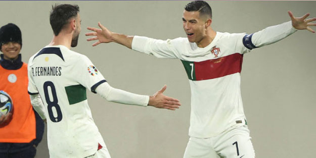 Ronaldo perdeyi açtı! Portekiz gol olup yağdı