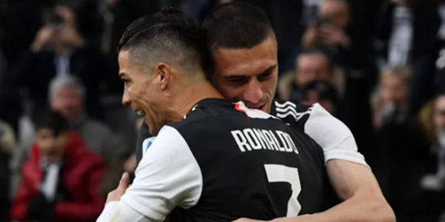 Ronaldo ve Dybala'dan Merih Demiral'a destek