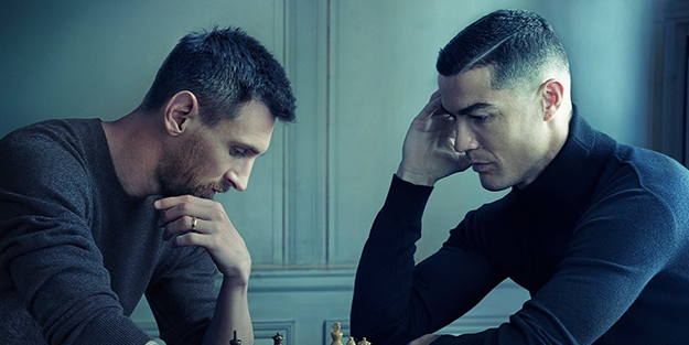 Ronaldo ve Messi'nin ortak paylaşımı