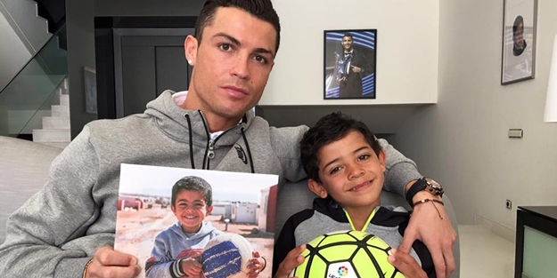 Ronaldo'dan Suriyeli çocuklara destek