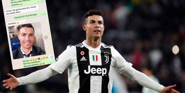 Ronaldo'nun WhatsApp konuşmaları ortaya çıktı! 'Onları ezeceğiz'