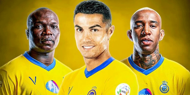 Ronaldo'nun yeni takım arkadaşlarını görenler inanamadı! Süper Lig karması gibi