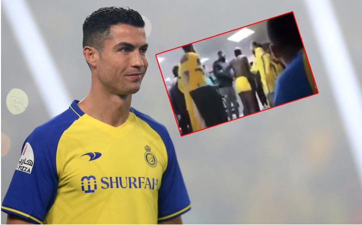 Ronaldo'nun yeni takımında büyük kavga! Soyunma odasında birbirlerine girdiler