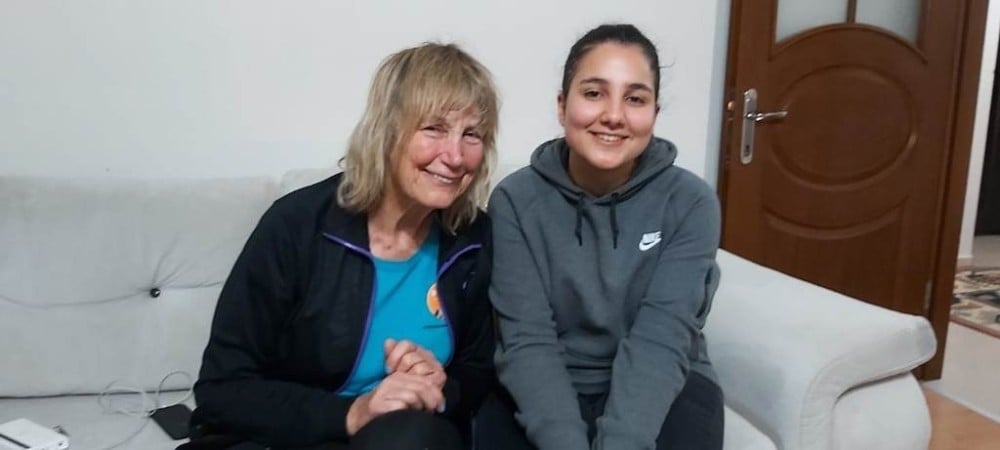 Rosie Pop, Nepal yürüyüşünde Gemlik’te konakladı 