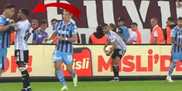 Rosier boğazına yapışmıştı! Bakasetas'ın boynu görüntülendi