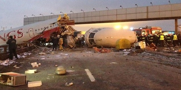 Rostov’da uçak düştü: 62 ölü