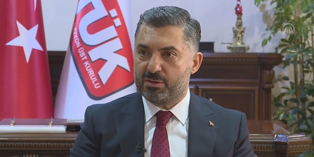 RTÜK Başkanı Ebubekir Şahin'den 