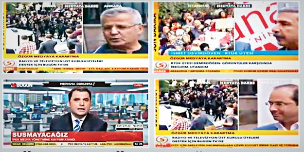 RTÜK’çüler FETÖ’ye desteğe koşmuşlar