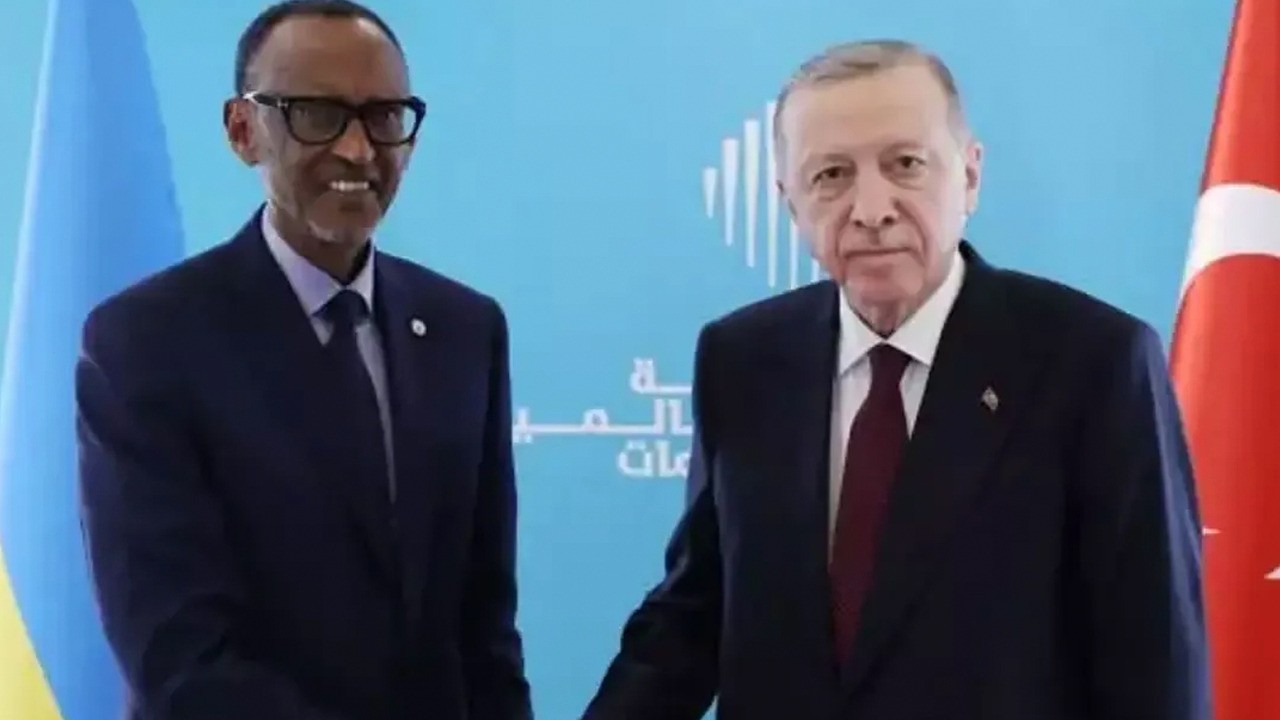 Ruanda Cumhurbaşkanı Paul Kagame, Erdoğan’ın daveti üzerine Türkiye'ye geliyor