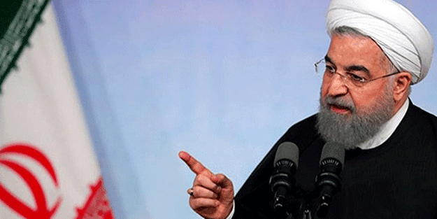 Ruhani yine bildiğiniz gibi... ABD'yi tehdit etti