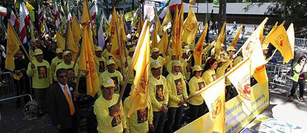 Ruhani ve Esad protesto edildi