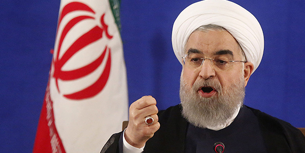 Ruhani'den sert açıklama: ABD engelleyemeyecek