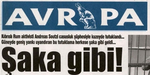 Rum casustan beter! KKTC’deki gazetede ihanet gibi başlık