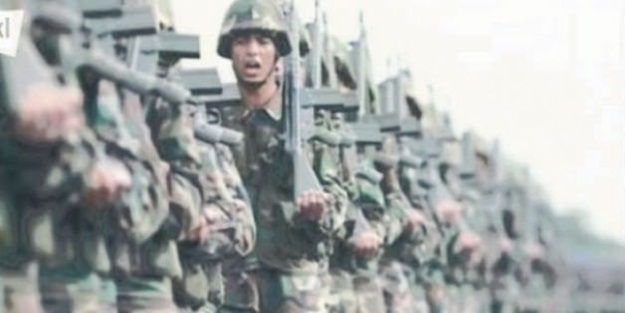 Rum kanalında Türk askeri gösterildi