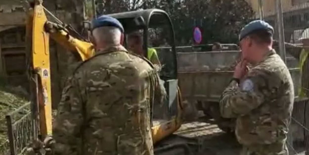 Rumlar Türk topraklarını ihlal etti! BM askerleri bakın ne yaptı
