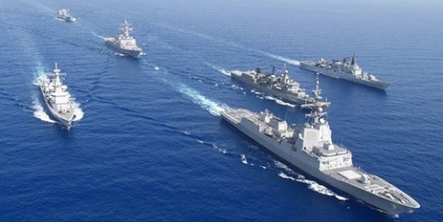Rumlardan Doğu Akdeniz'de provokasyon! Gerçek mermilerle...
