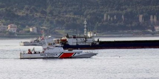 Rus askeri gemisi böyle gitti, böyle geldi