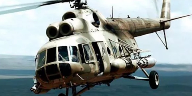 Rus askeri helikopter düştü! Mürettebat öldü