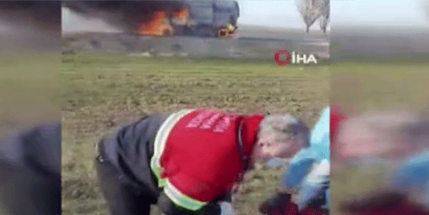 Rus askerleri Ukrayna’da hasta taşıyan bir ambulansı vurdu