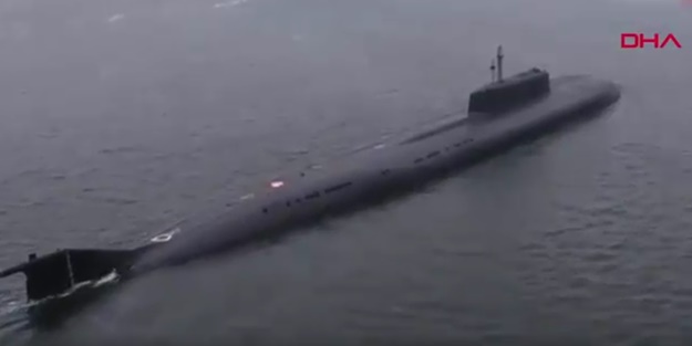 Rus denizaltısı 350 kilometre uzaklıktaki hedefi böyle vurdu