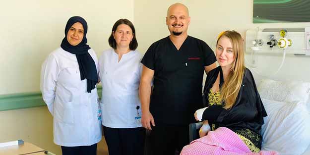 Rus hastadan Türkiye'ye teşekkür