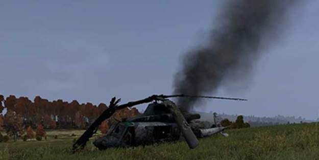 Rus helikopteri düştü: 4 ölü