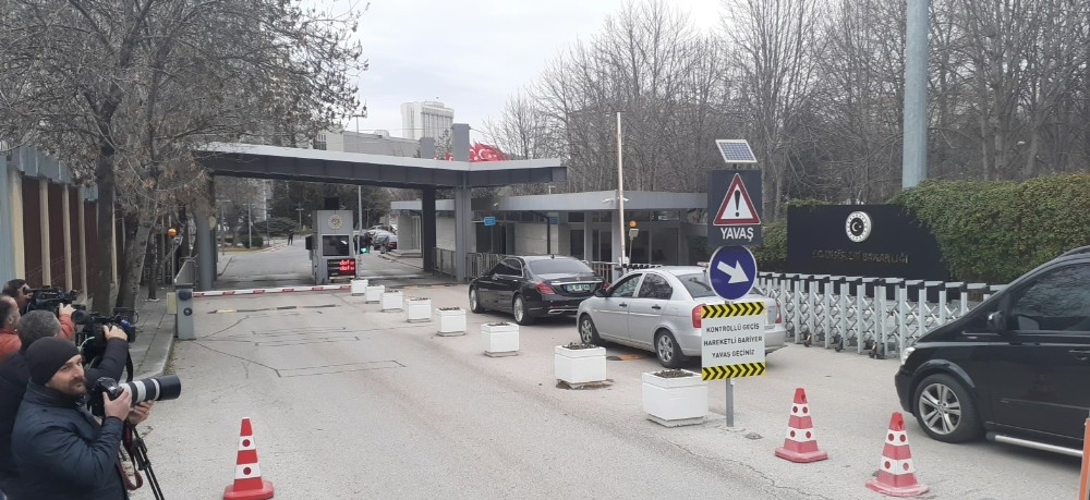 Rus heyeti 3. tur görüşmeleri için Dışişleri Bakanlığında 