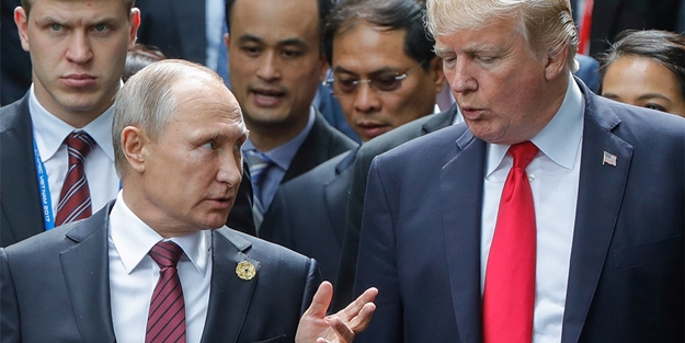Rus lider Putin, ABD Başkanı Trump'ı tebrik etti